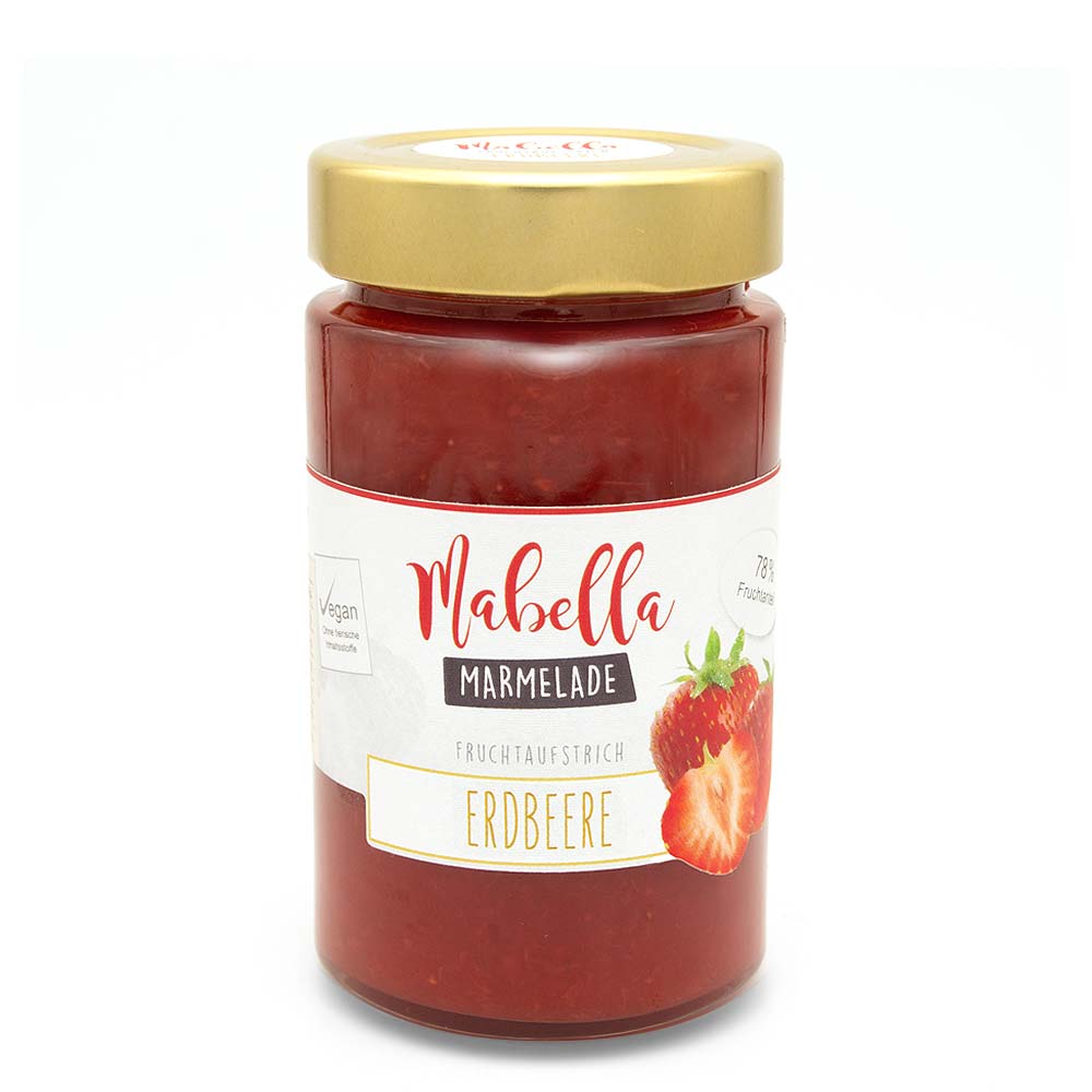 Erdbeer Marmelade | Mabella Marmeladenmanufaktur